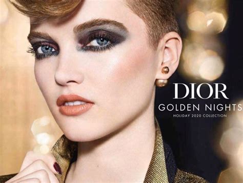 dior makeup christmas 2020|Dior golden nights collection.